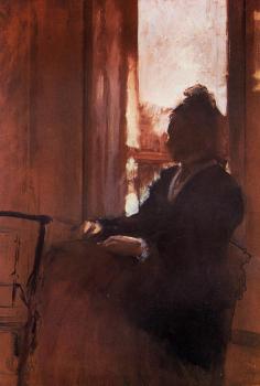 Edgar Degas : Woman at the Window